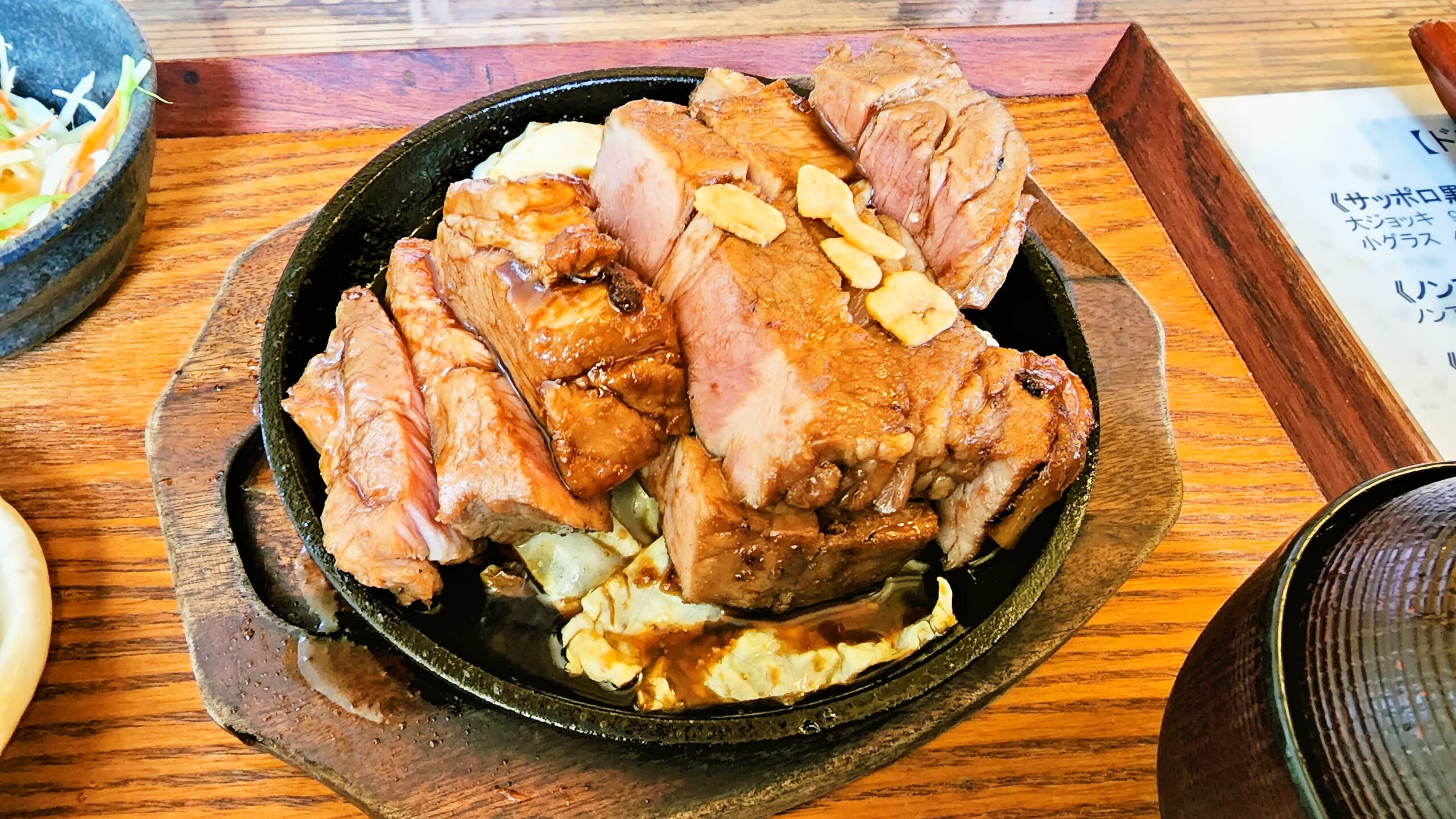 肉屋 堀もとのトンテキ450g