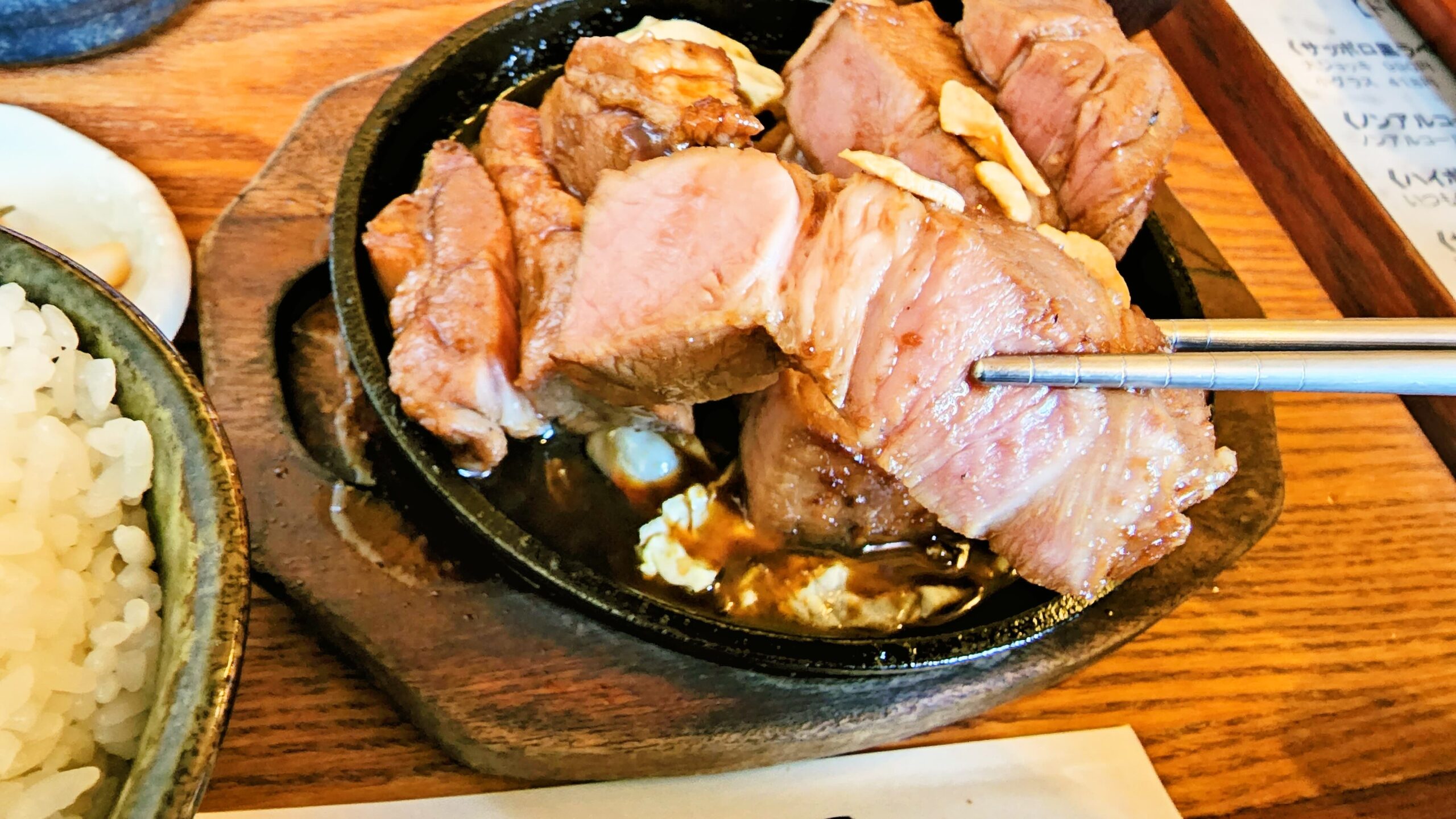 肉屋 堀もとのトンテキ450g