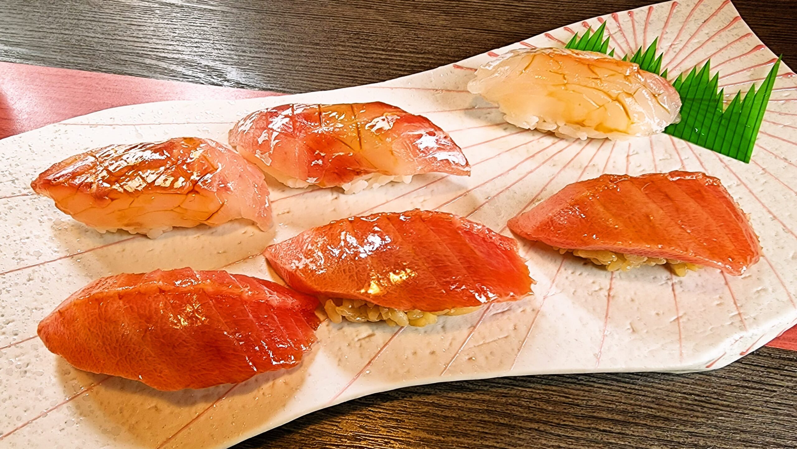 グリーンハウスの真鯛とミナミマグロ中トロ