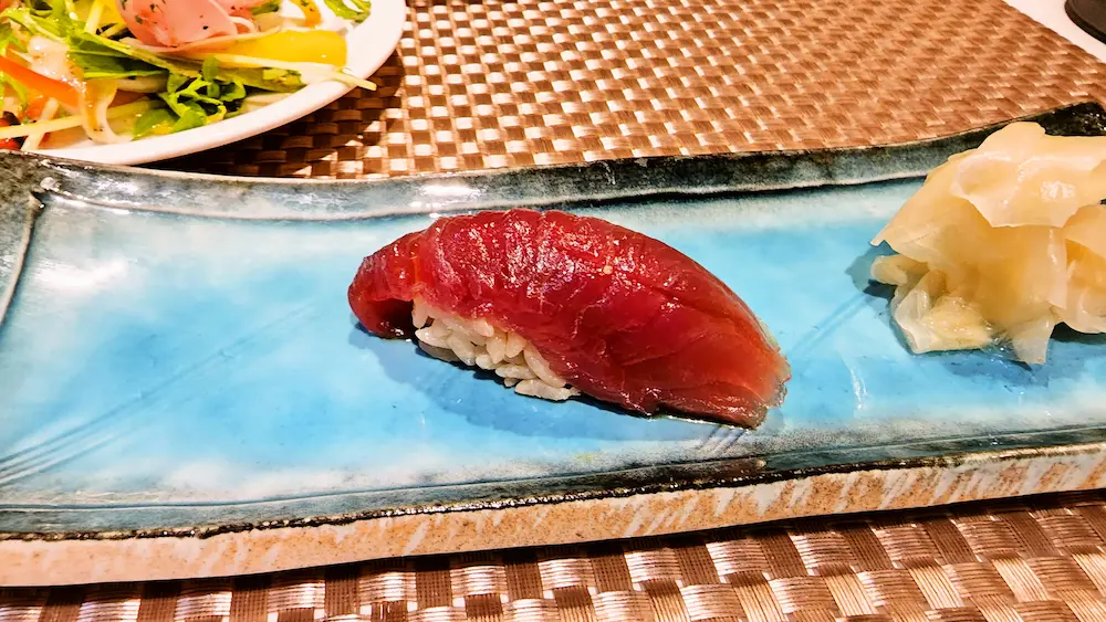 かなざし_マグロ赤身_握り寿司