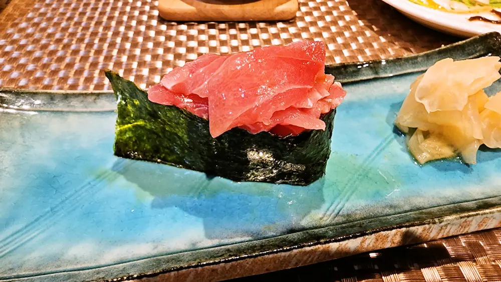かなざし_マグロ_軍艦巻き