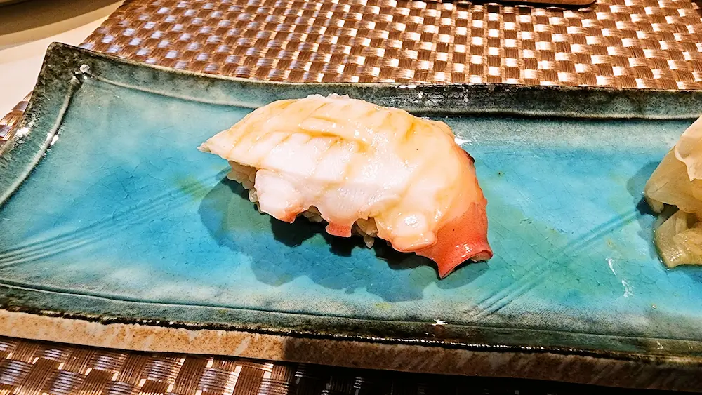 かなざし_たこ_握り寿司