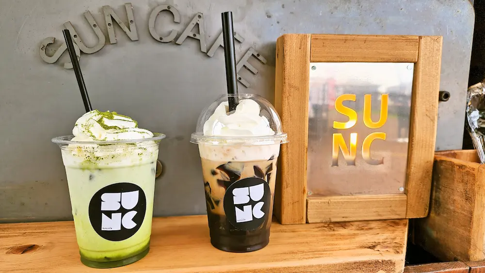 掛川抹茶ラテ＆クラッシュコーヒーゼリー