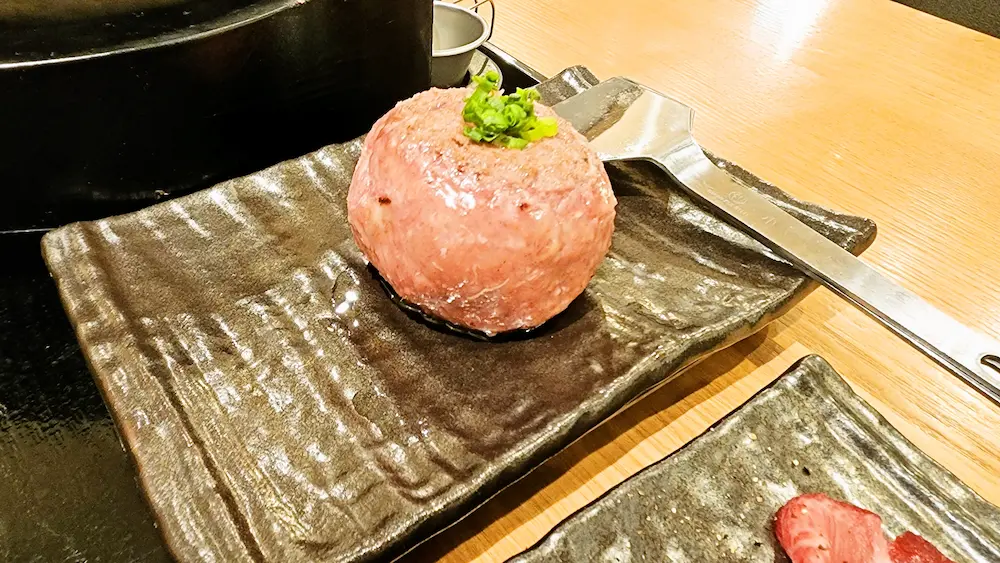 花よりハンバーグのハンバーグ