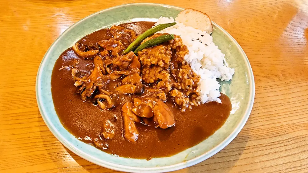 カレーハウスJIB足高店の日替わりカレー