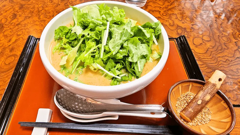 發巳 藤枝店の野菜たっぷり担々麺