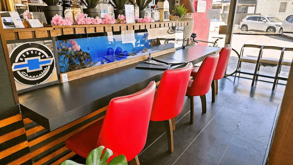 アトラーレ 内装