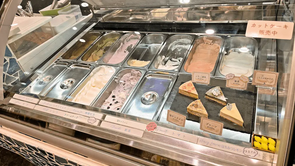 四季菜 Gelato & Café きらりのジェラート