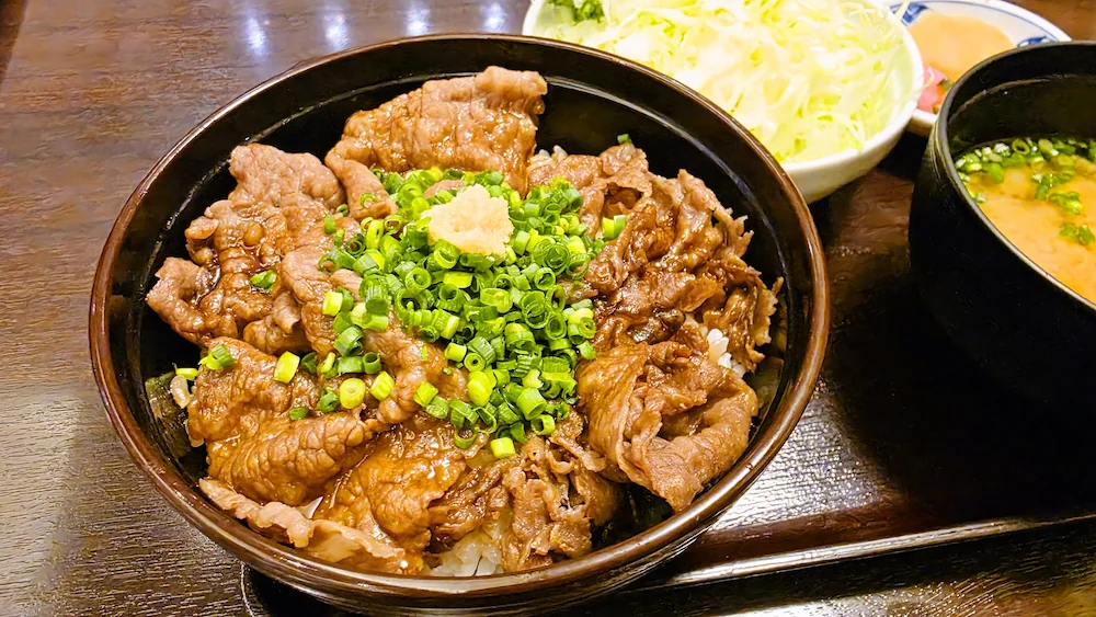 大正亭のあまから丼