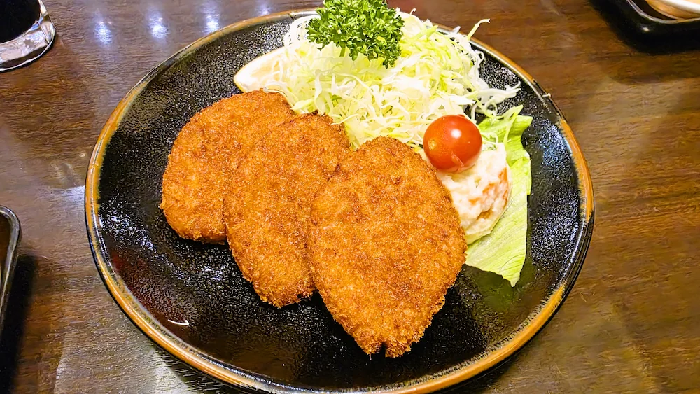 大正亭のコロッケ
