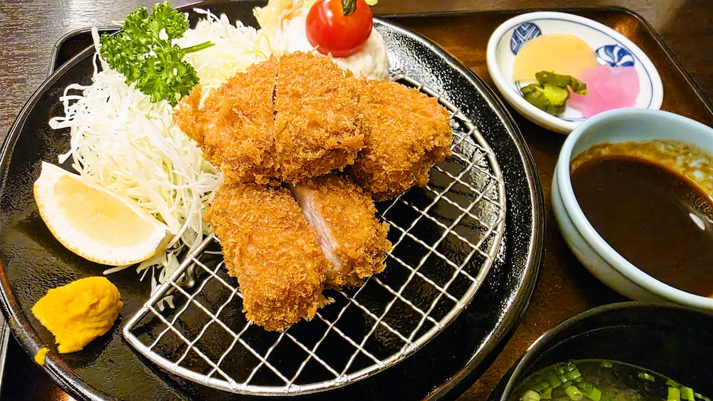大正亭のヒレカツ定食