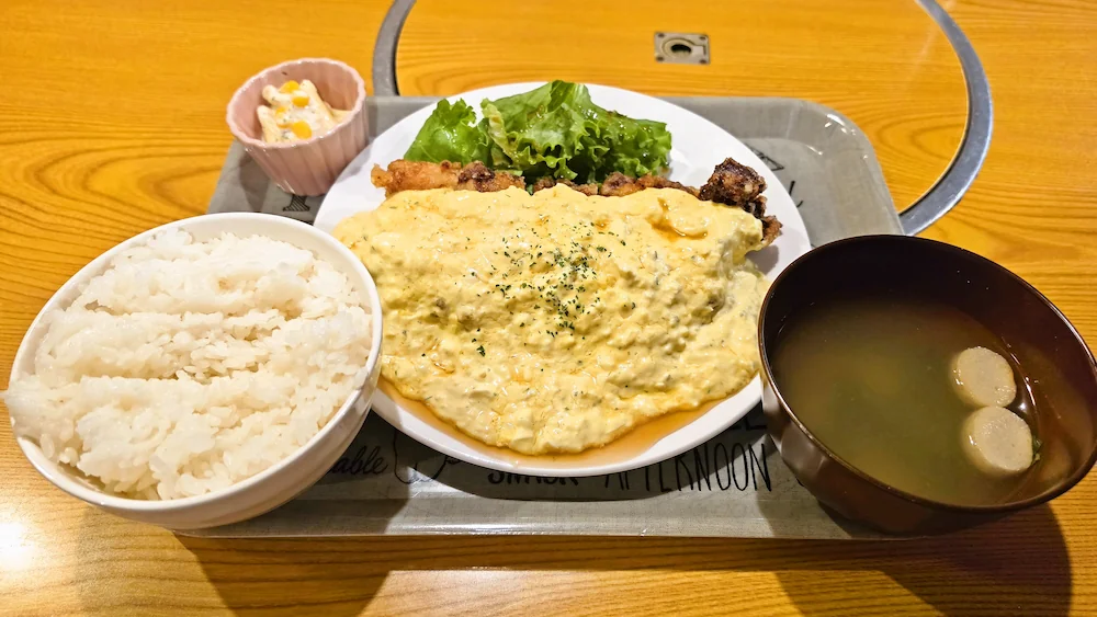 カフェ食堂きこりのチキン南蛮定食