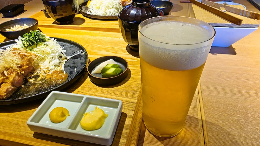 米つむぎのビール