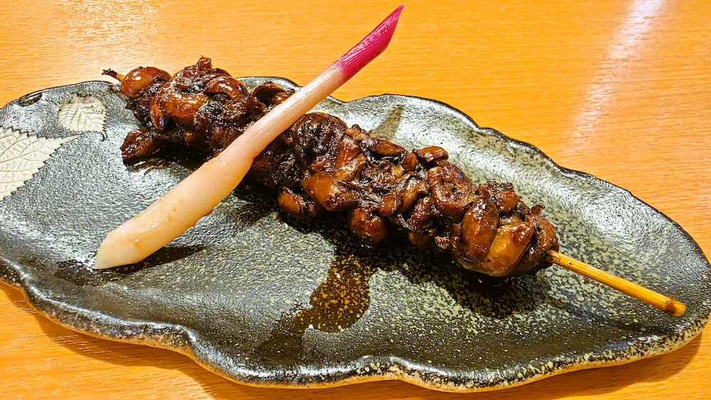 うなぎ大嶋の肝焼き