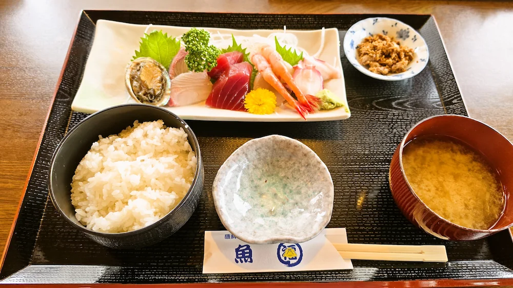 魚福の盛り合わせ定食