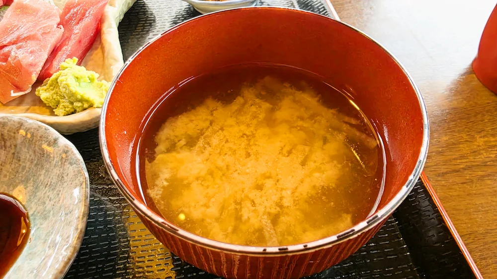 魚福のお味噌汁