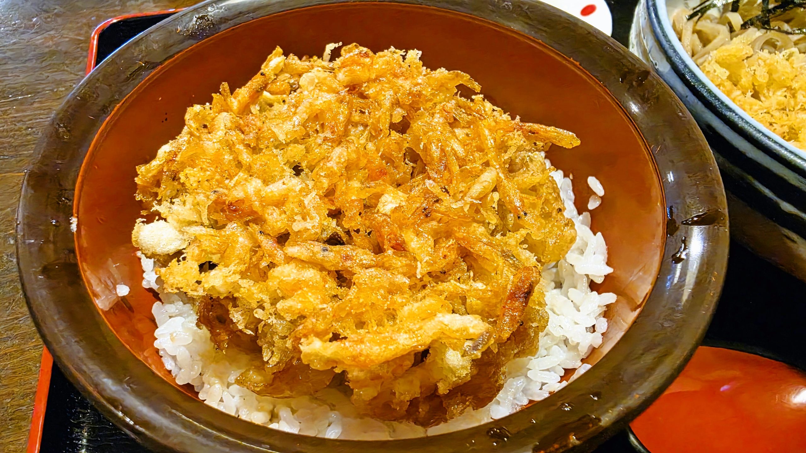 そば処 錨のかき揚げ丼