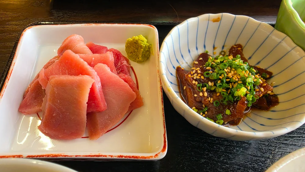 照るてるぼーずの極上南マグロと漬け