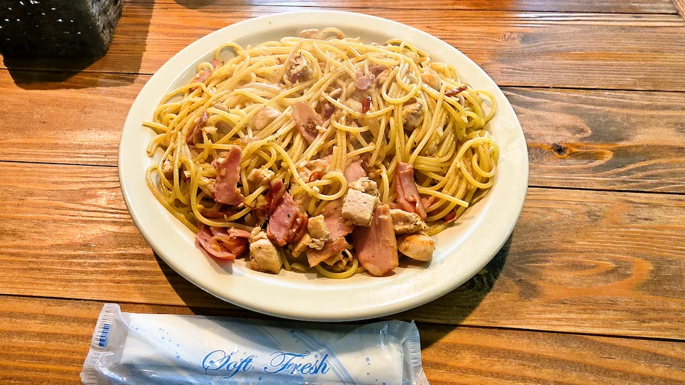 夢の中へ 二代目のガーリックスタミナスパゲティ